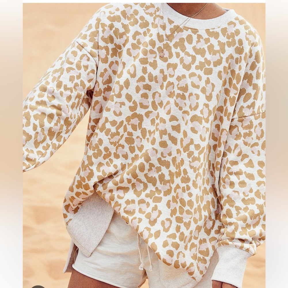 Aerie Leopard sweatshirt